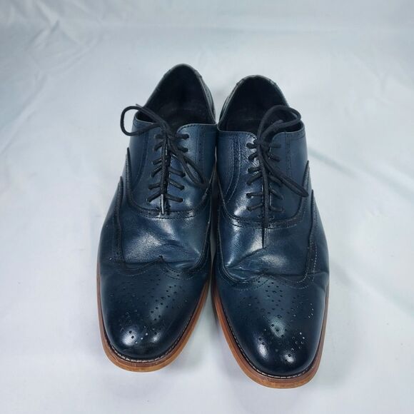 Stacy Adams Men’s 9.5 Black Leather Oxford Dress Shoes Lace Up Classic main image 12